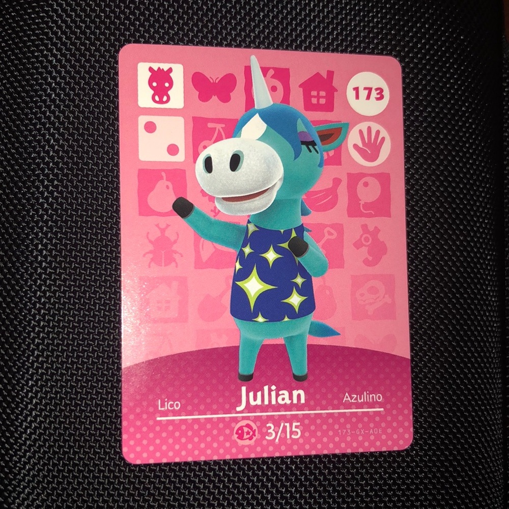 Animal Crossing amiibo Julian 173
